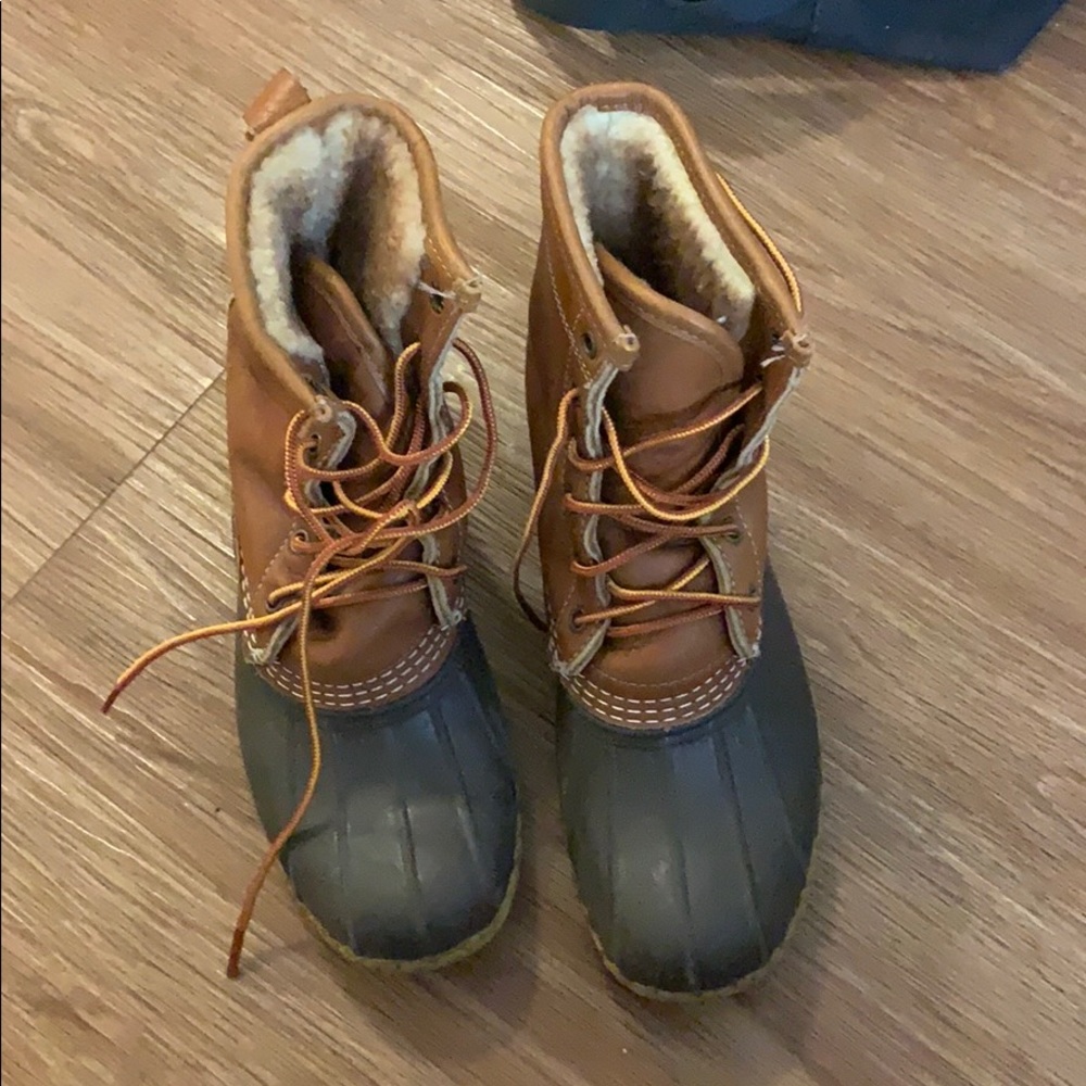 Lined bean boots size 7 L.L.Bean snow boots
